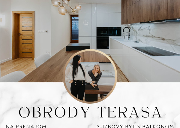 PRENÁJOM 3i byt v novostavbe na ul Obrody Košice